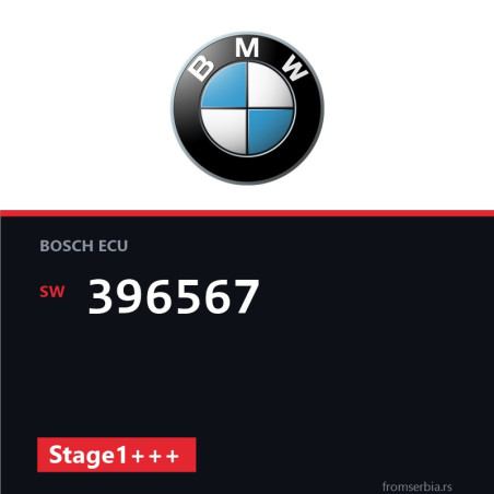 BMW E90-E91 396567 Stage1+++ tuning file