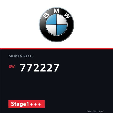 BMW E90-E91 772227 Stage1+++ tuning file