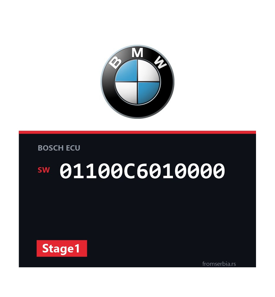 BMW Z3 01100C6010000 Stage1 tuning file