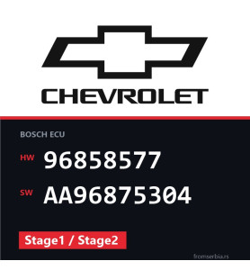 Chevrolet Captiva 96858577 AA96875304 Stage1 / Stage2 tuning file