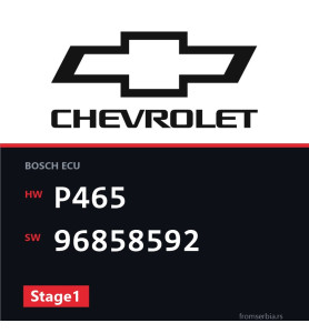 Chevrolet Captiva P465 96858592 Stage1 tuning file