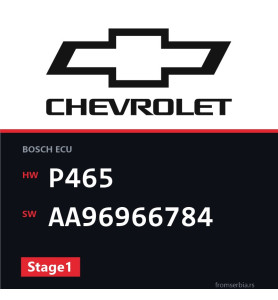 Chevrolet Captiva P465 AA96966784 Stage1 tuning file