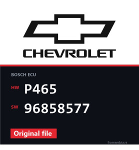 Chevrolet Captiva P465 96858577 original ECU file