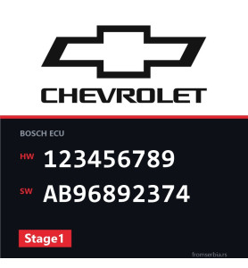 Chevrolet Captiva 123456789 AB96892374 Stage1 tuning file