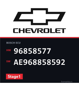 Chevrolet Captiva 96858577 AE968858592 Stage1 tuning file