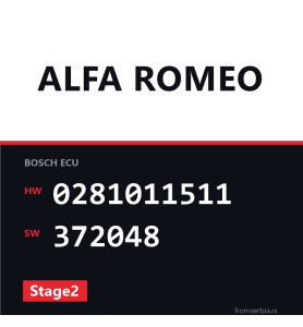 Alfa Romeo GT 0281011511 372048 Stage2 tuning file