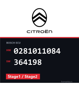 Citroen Picasso 0281011084 364198 Stage1 / Stage2 tuning file