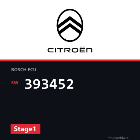 Citroen C5 393452 Stage1 tuning file
