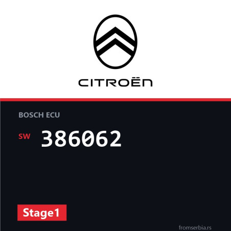 Citroen C- 386062 Stage1 tuning file