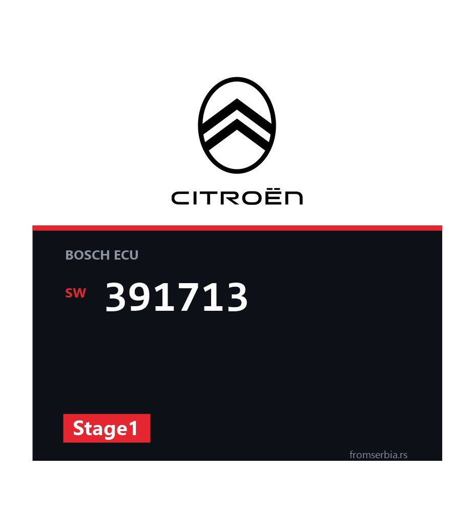 Citroen Nemo 391713 Stage1 tuning file
