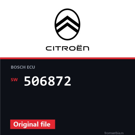 Citroen DS3 506872 original ECU file