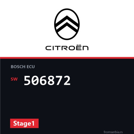 Citroen DS3 506872 Stage1 tuning file