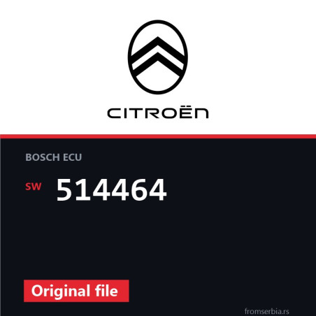 Citroen DS3 514464 original ECU file