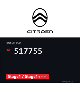 Citroen DS3 517755 Stage1 / Stage1+++ tuning file