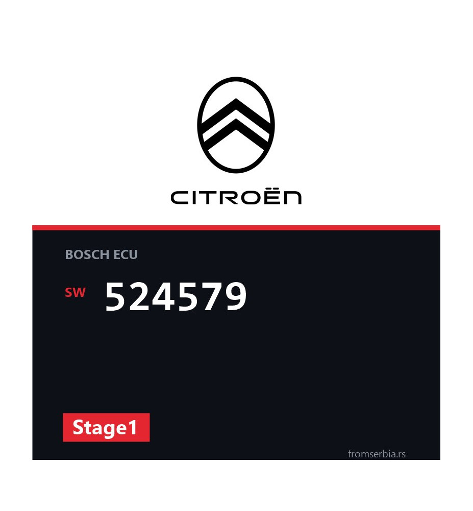 Citroen C3 524579 Stage1 tuning file