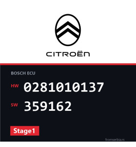 Citroen Picasso 0281010137 359162 Stage1 tuning file