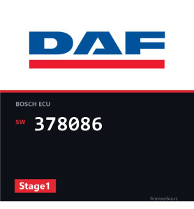 DAF CF85 378086 Stage1 tuning file