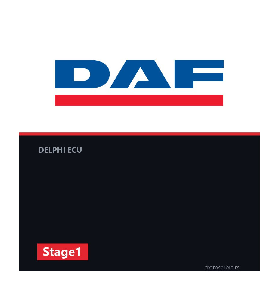 DAF CF85 Stage1 tuning file