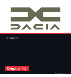 Dacia Duster original ECU file