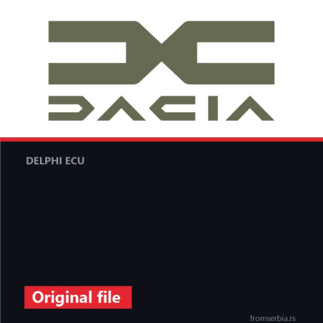 Dacia Duster original ECU file