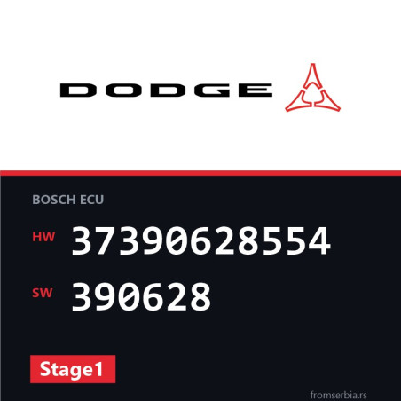 Dodge Caliber 37390628554 390628 Stage1 tuning file