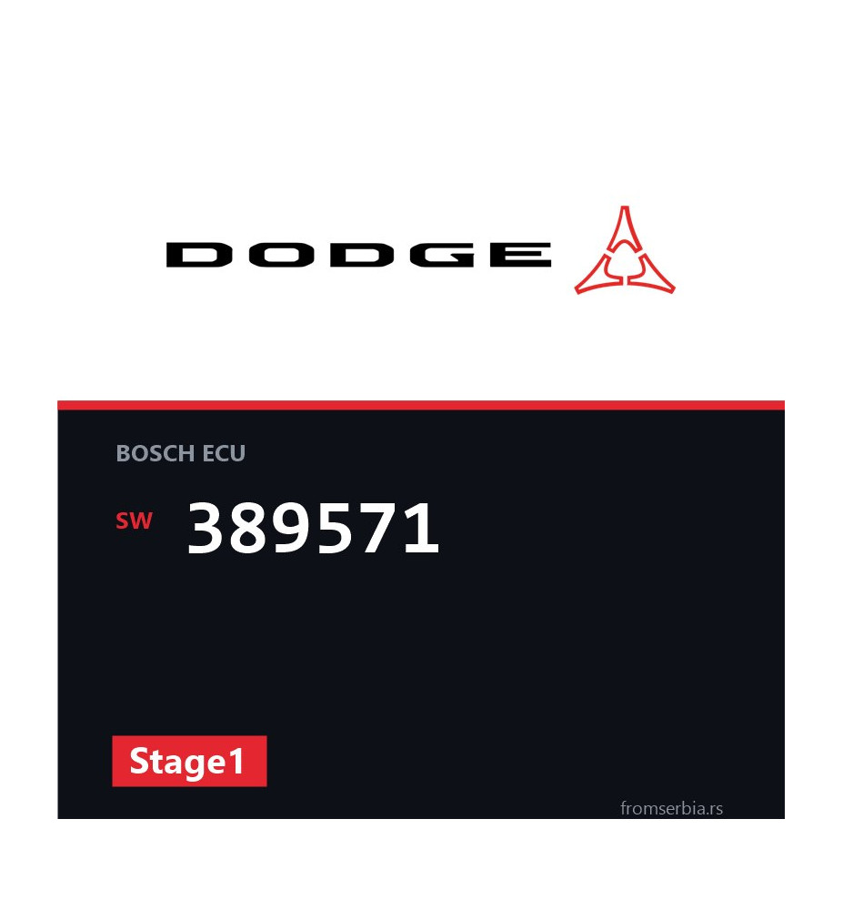 Dodge Nitro 389571 Stage1 tuning file