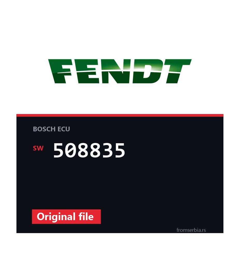 Fendt 508835 original ECU file