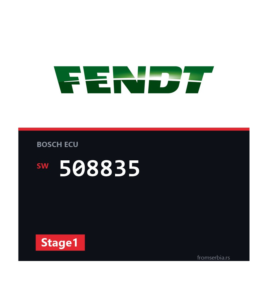 Fendt 508835 Stage1 tuning file