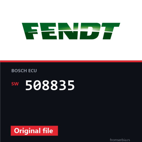 Fendt 508835 original ECU file