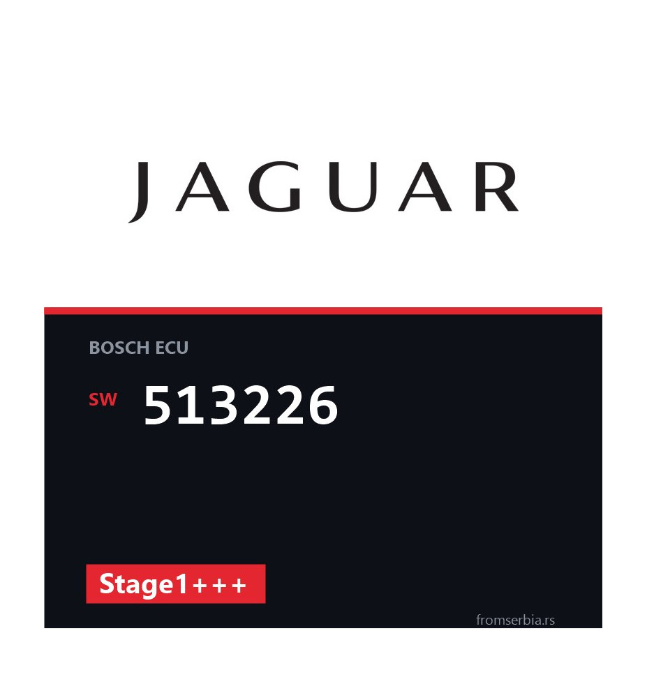 Jaguar XF 513226 Stage1+++ tuning file