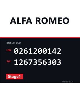 Alfa Romeo 33 0261200142 1267356303 Stage1 tuning file
