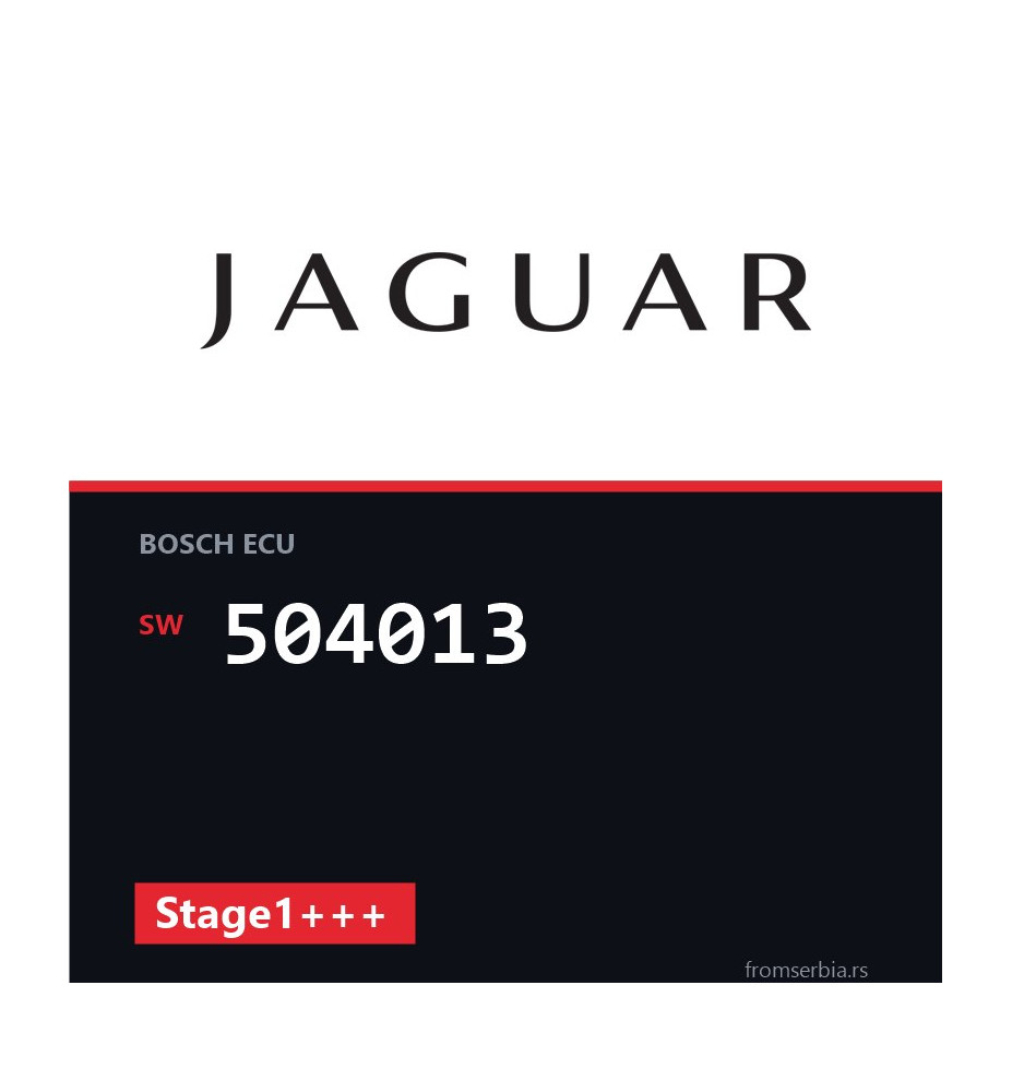 Jaguar XF 504013 Stage1+++ tuning file