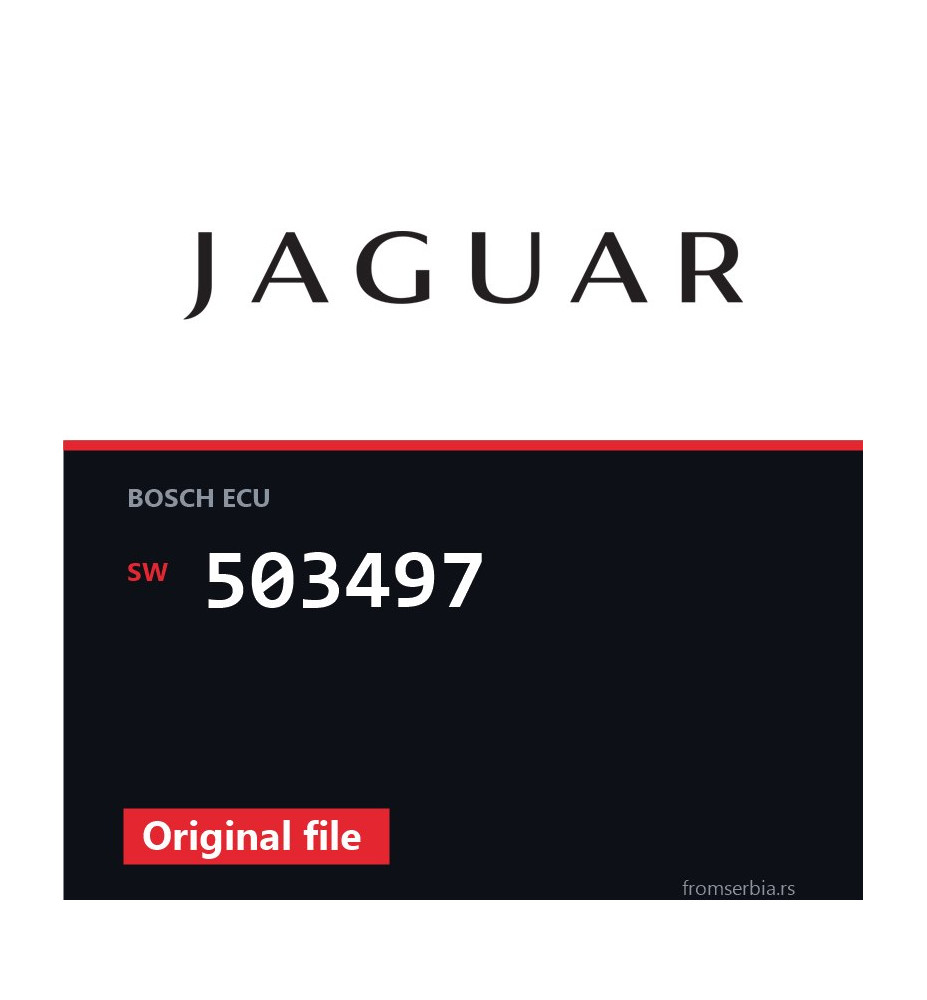 Jaguar XF 503497 original ECU file