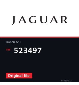 Jaguar XF 523497 original ECU file