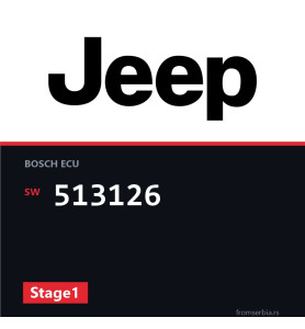 Jeep WRANGLER 513126 Stage1 tuning file