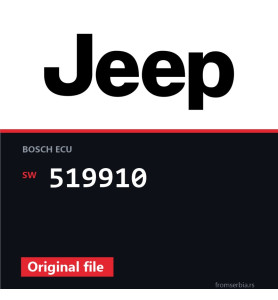 Jeep Wrangler 519910 original ECU file