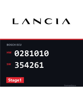 Lancia Lybra 0281010 354261 Stage1 tuning file