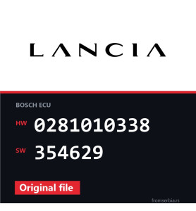 Lancia Lybra 0281010338 354629 original ECU file