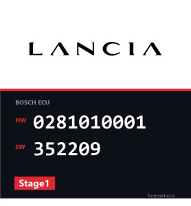 Lancia Lybra 0281010001 352209 Stage1 tuning file