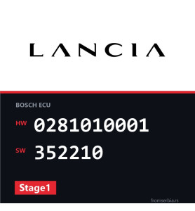 Lancia Lybra 0281010001 352210 Stage1 tuning file
