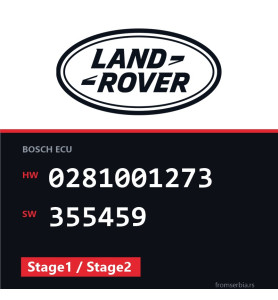 Land Rover Range Rover 0281001273 355459 Stage1 / Stage2 tuning file