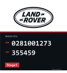 Land Rover Range Rover 0281001273 355459 Stage1 tuning file