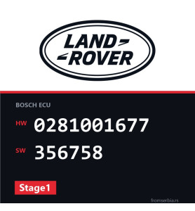 Land Rover Range Rover 0281001677 356758 Stage1 tuning file