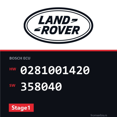 Land Rover Freelander 0281001420 358040 Stage1 tuning file