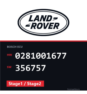 Land Rover Range Rover 0281001677 356757 Stage1 / Stage2 tuning file