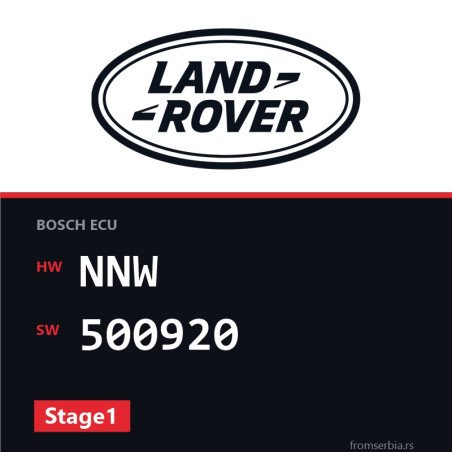 Land Rover Defender NNW 500920 Stage1 tuning file