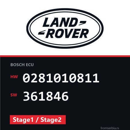 Land Rover Freelander 0281010811 361846 Stage1 / Stage2 tuning file