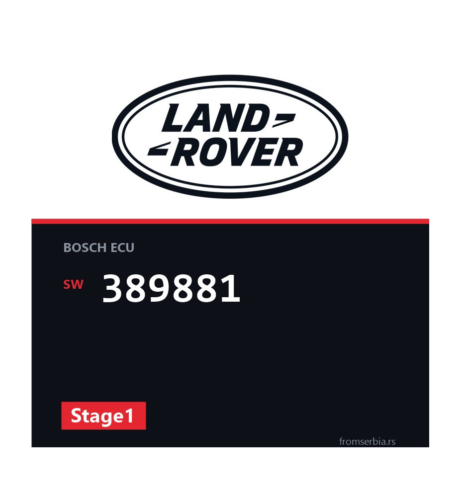 Land Rover Freelander 389881 Stage1 tuning file