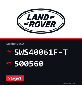Land Rover Range Rover 5WS40061F-T 500560 Stage1 tuning file