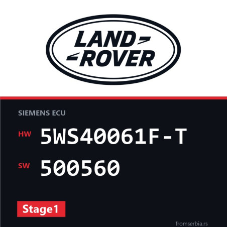 Land Rover Range Rover 5WS40061F-T 500560 Stage1 tuning file
